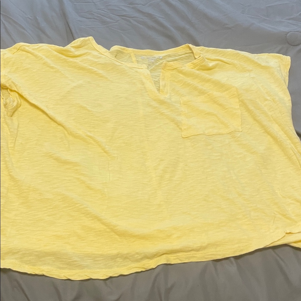 Architect Yellow Short Sleeve Tee